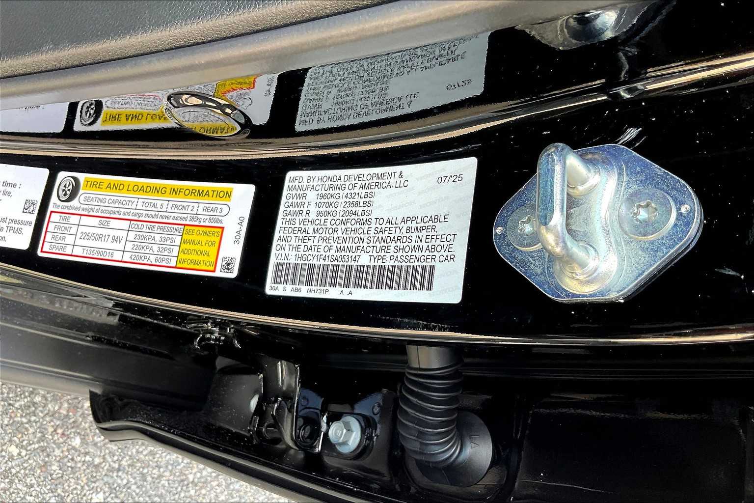 2025 Honda Accord SE - Photo 15