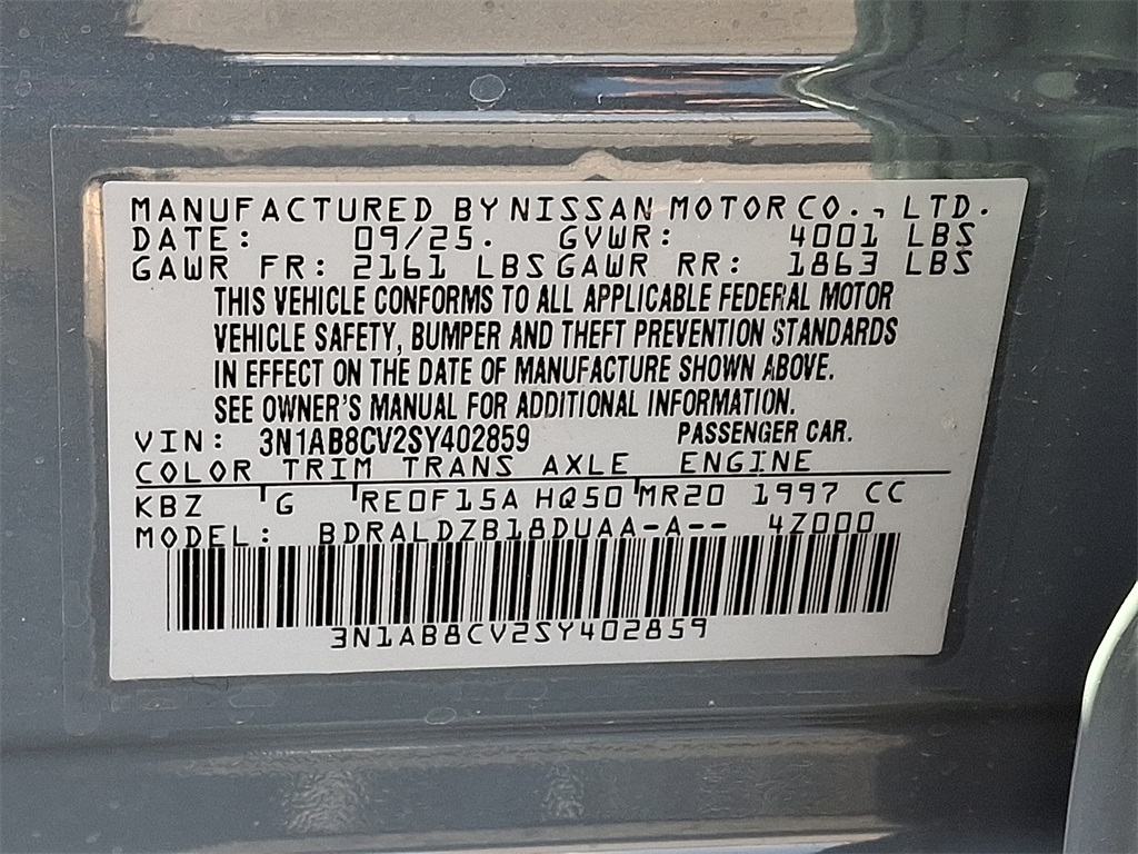 2025 Nissan Sentra SV - Photo 18