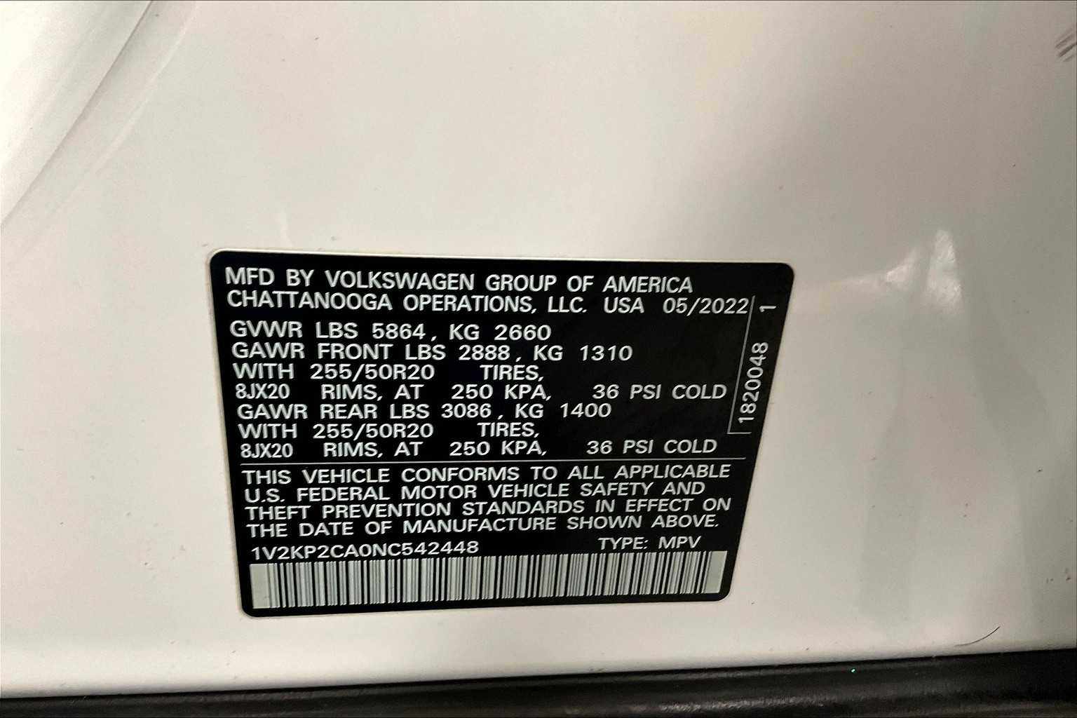 2022 Volkswagen Atlas 2.0T SE w/Technology - Photo 37