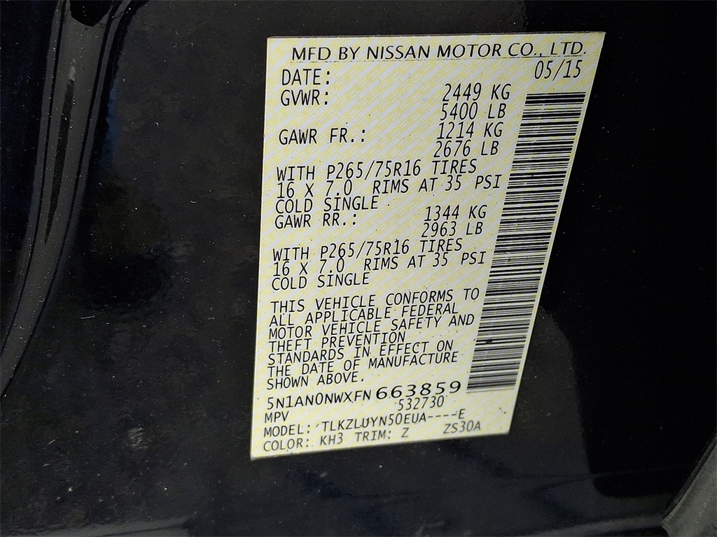 2015 Nissan Xterra PRO-4X - Photo 27