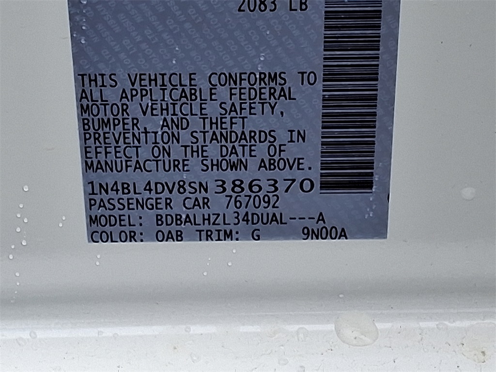 2025 Nissan Altima 2.5 SV - Photo 19