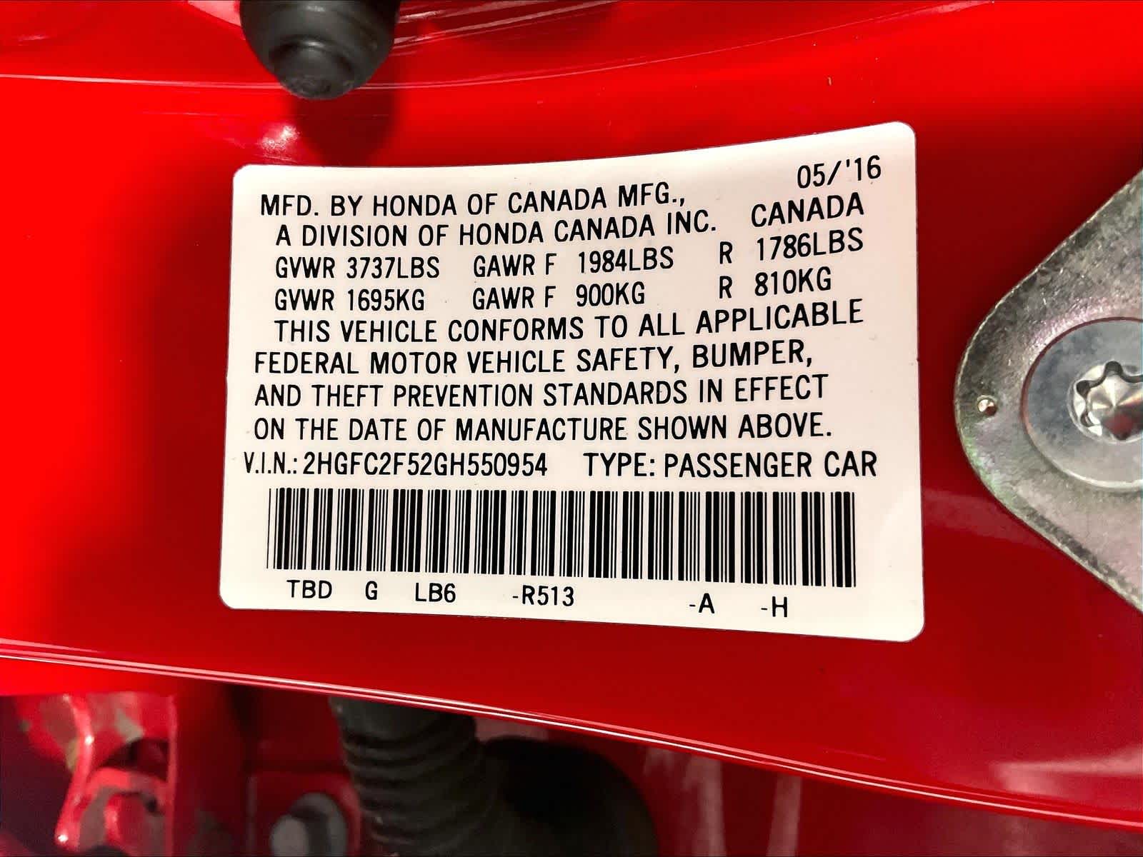 2016 Honda Civic LX - Photo 35