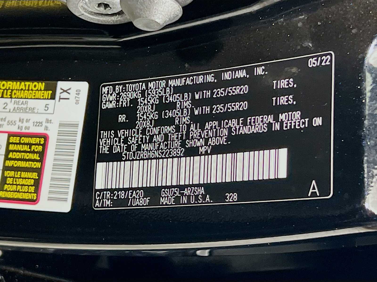 2022 Toyota Highlander XSE - Photo 34