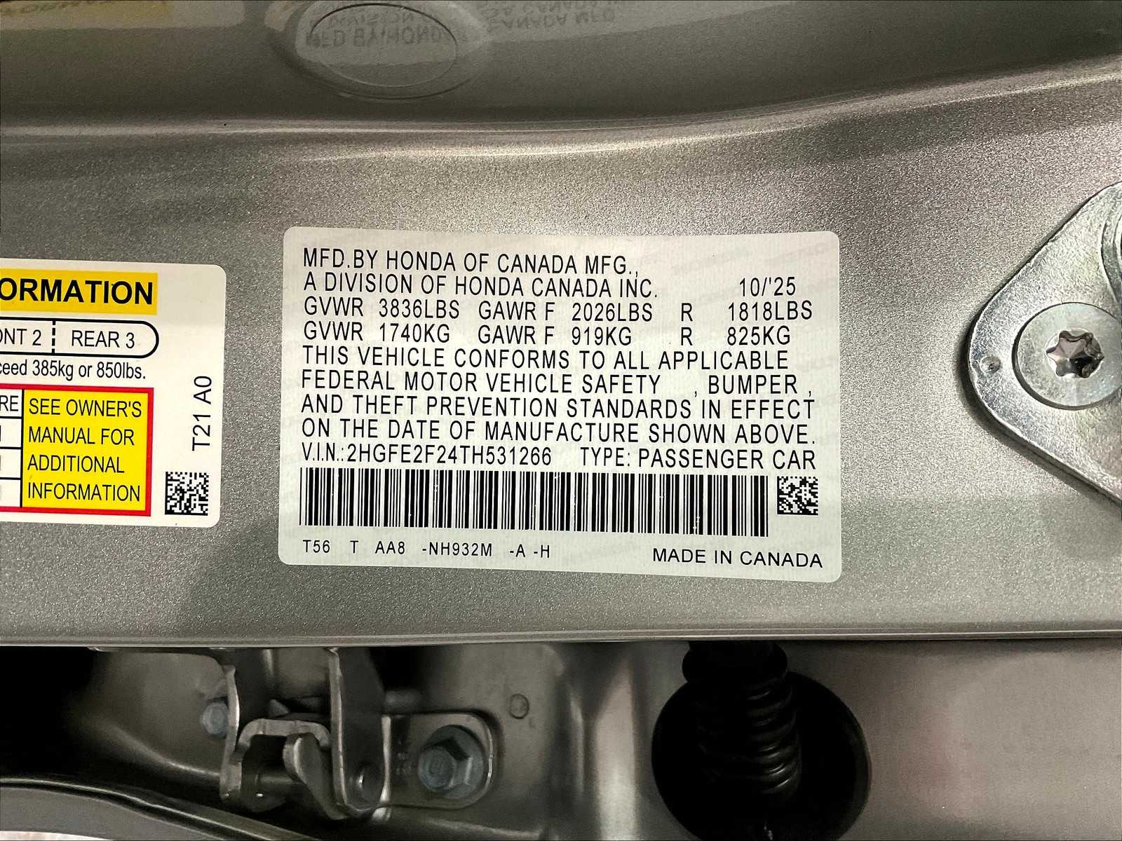 2026 Honda Civic LX - Photo 17