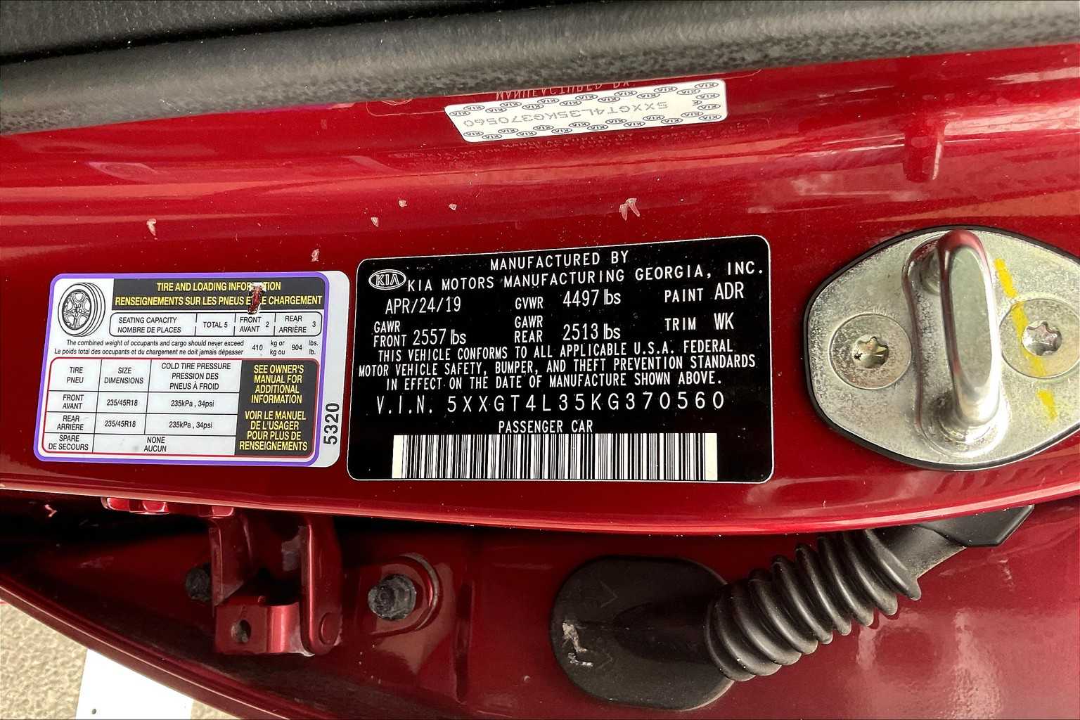 2019 Kia Optima S - Photo 35