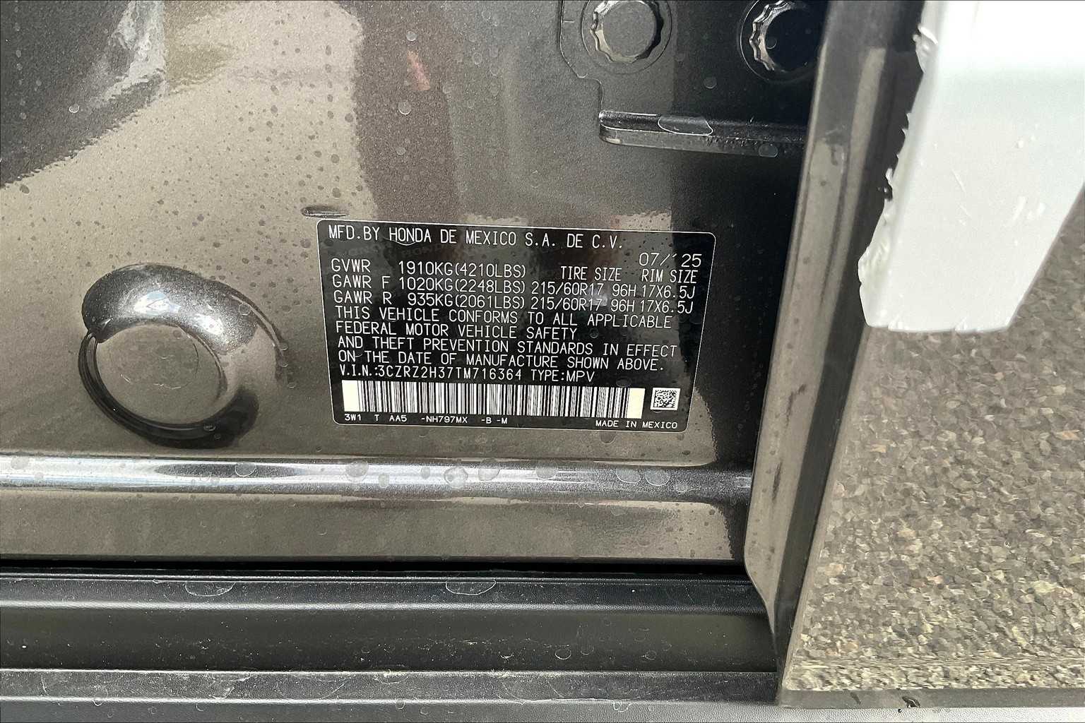2026 Honda HR-V LX - Photo 17