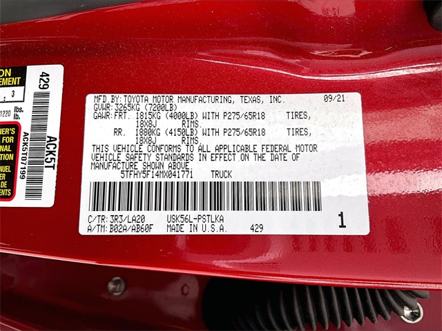 2021 Toyota Tundra Limited - Photo 9