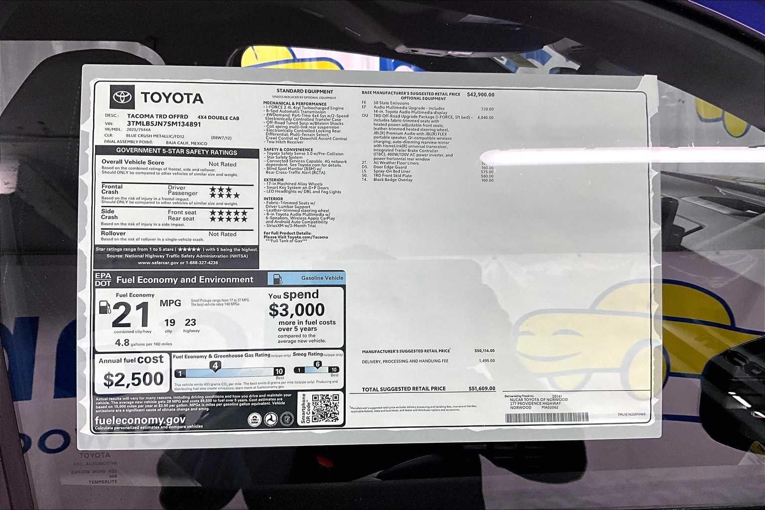2025 Toyota Tacoma TRD Off Road - Photo 18
