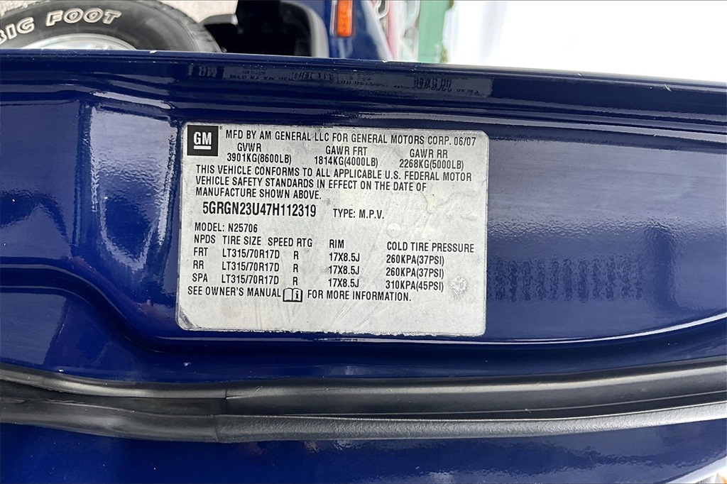 2007 Hummer H2 Base - Photo 36