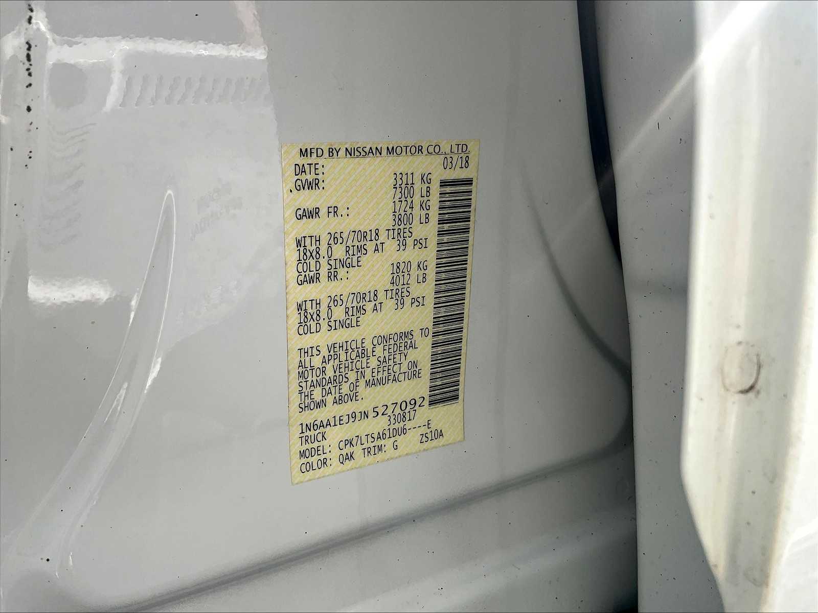 2018 Nissan Titan SV - Photo 36