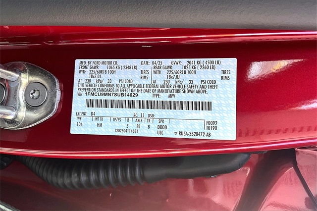 2025 Ford Escape ST-Line - Photo 14