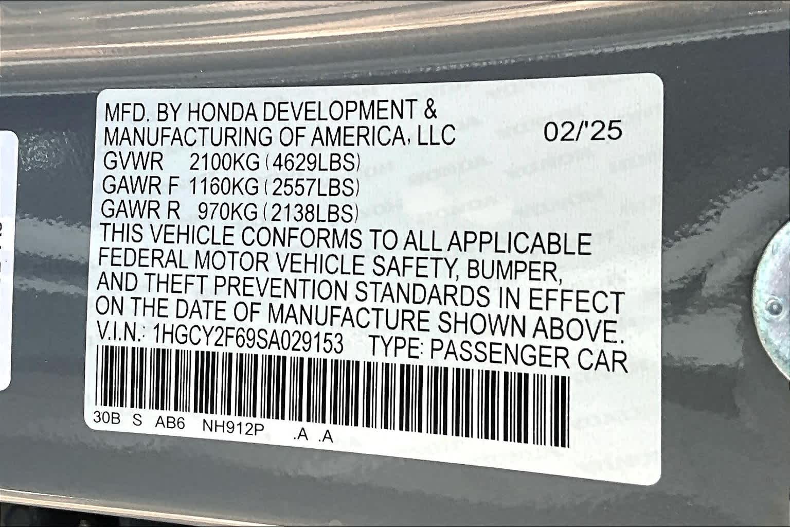 2025 Honda Accord Hybrid EX-L - Photo 17