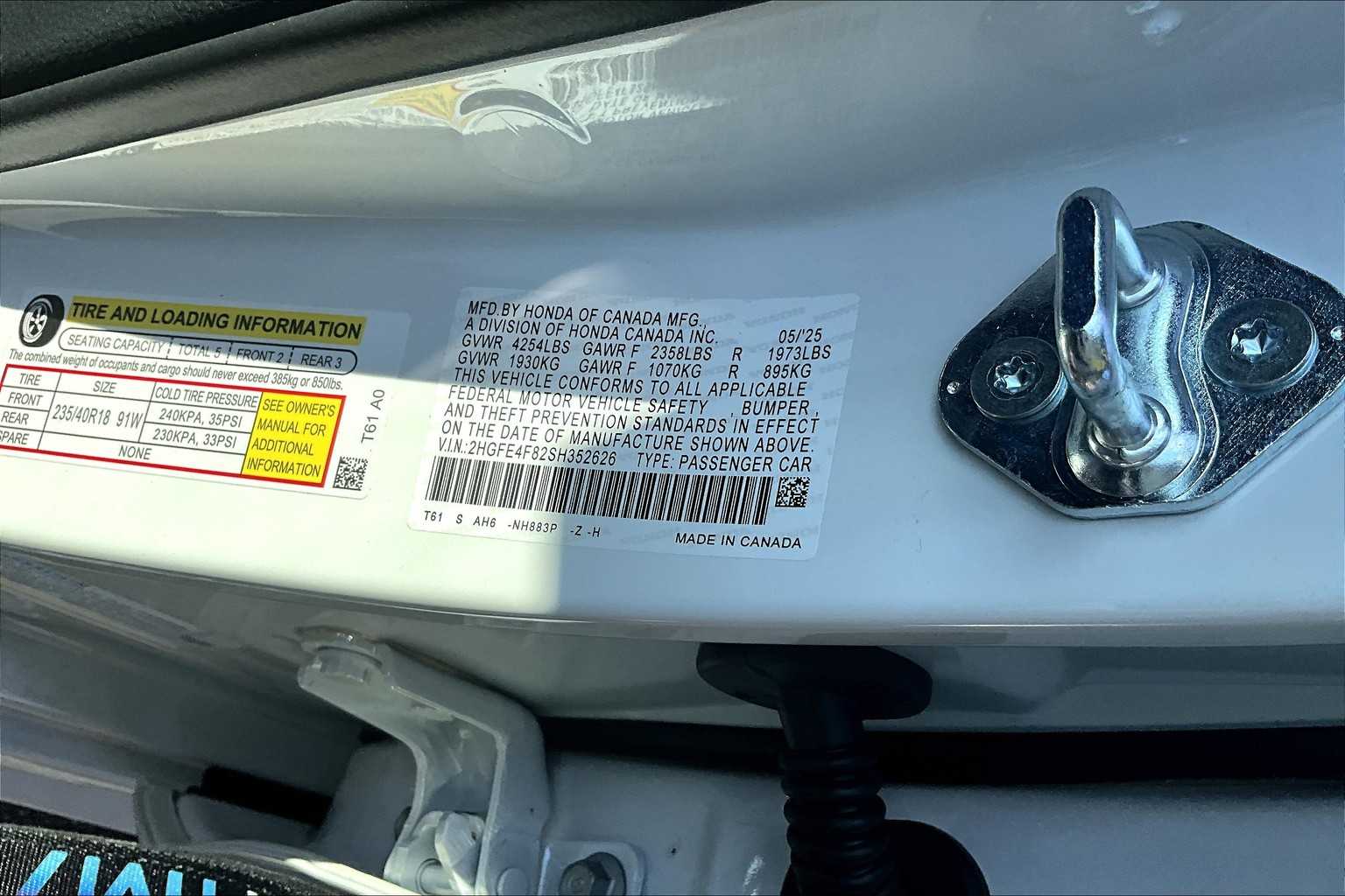 2025 Honda Civic Hybrid Sport - Photo 18