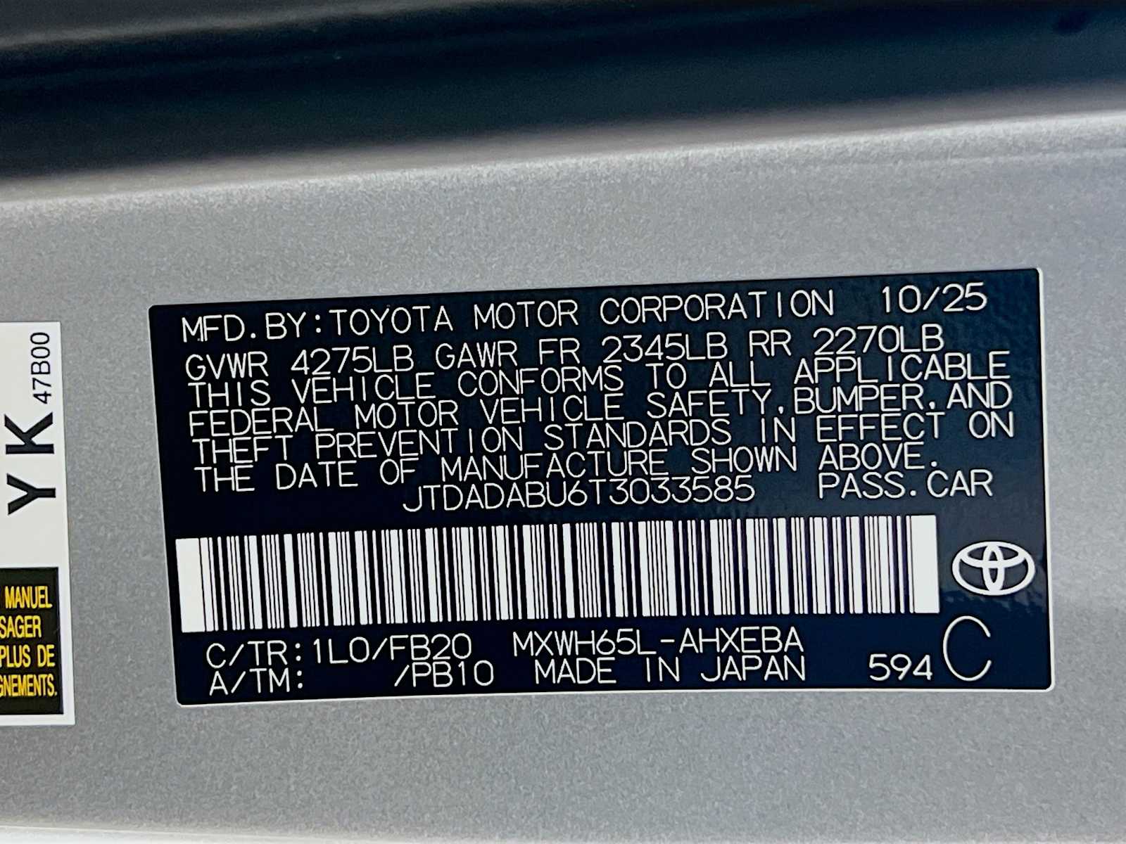 2026 Toyota Prius LE - Photo 19