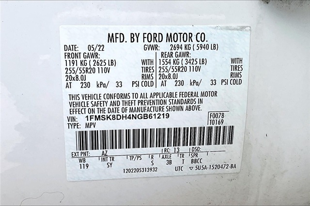 2022 Ford Explorer XLT - Photo 35