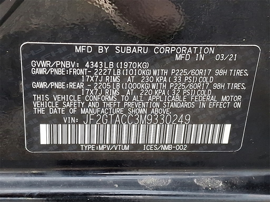 2021 Subaru Crosstrek Premium - Photo 26