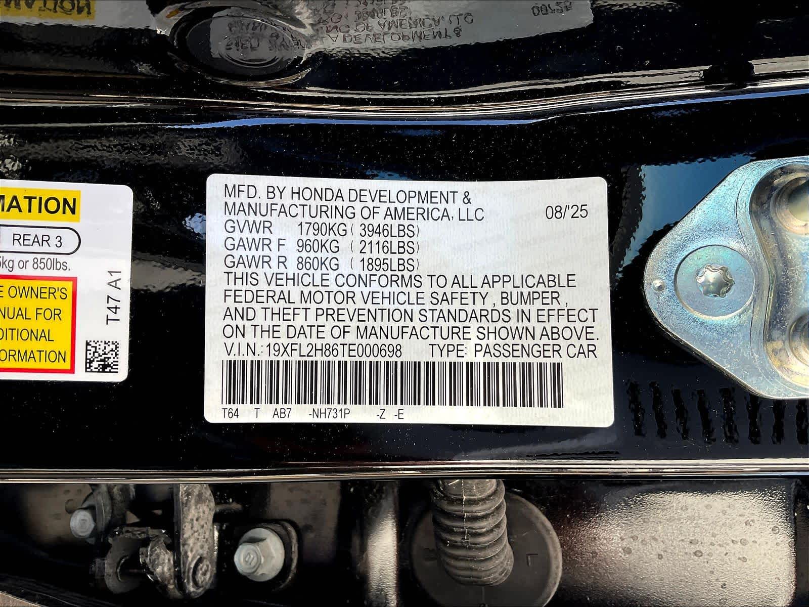 2026 Honda Civic Hatchback Sport - Photo 17