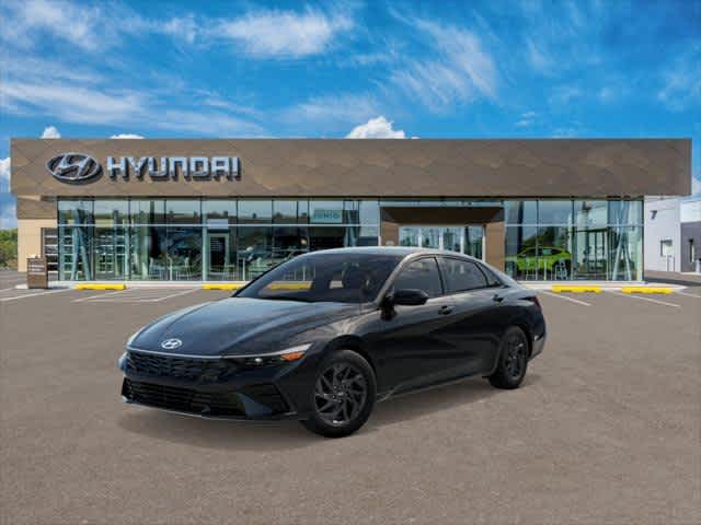 2025 Hyundai Elantra Hybrid Blue - Photo 2