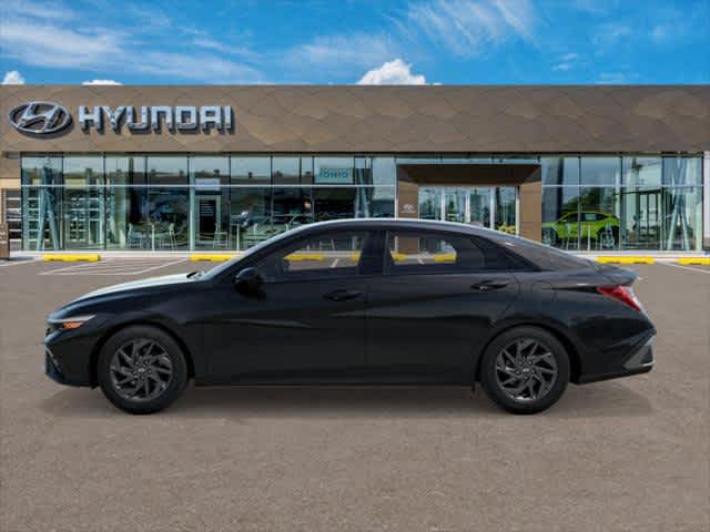 2025 Hyundai Elantra Hybrid Blue - Photo 3