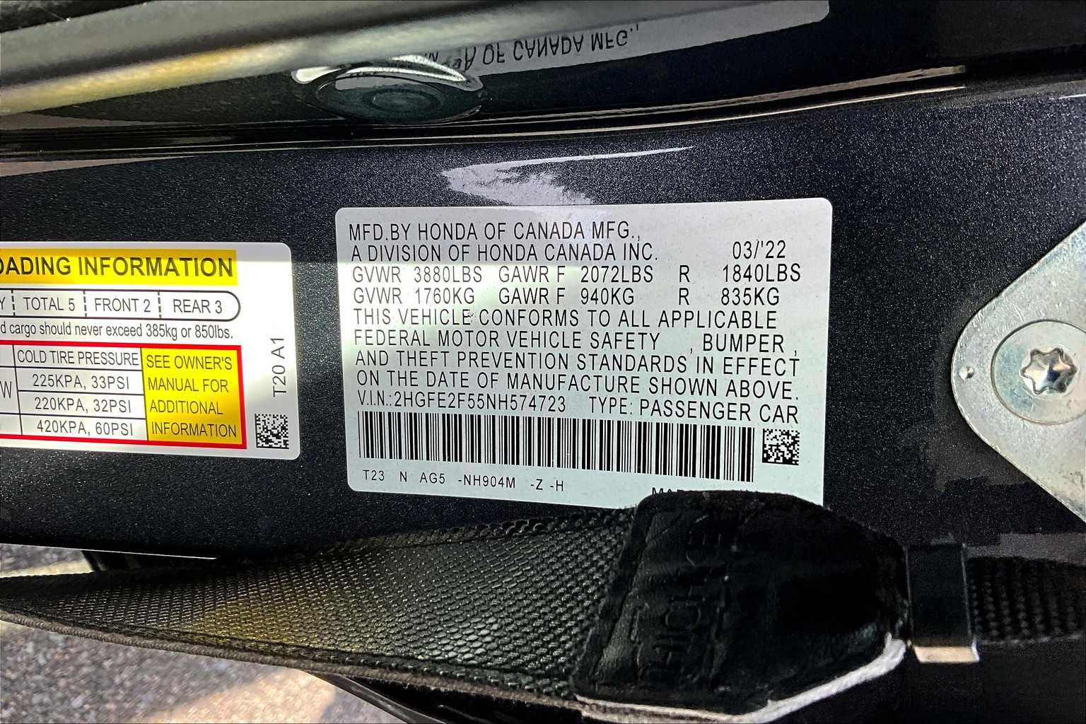 2022 Honda Civic Sport - Photo 35
