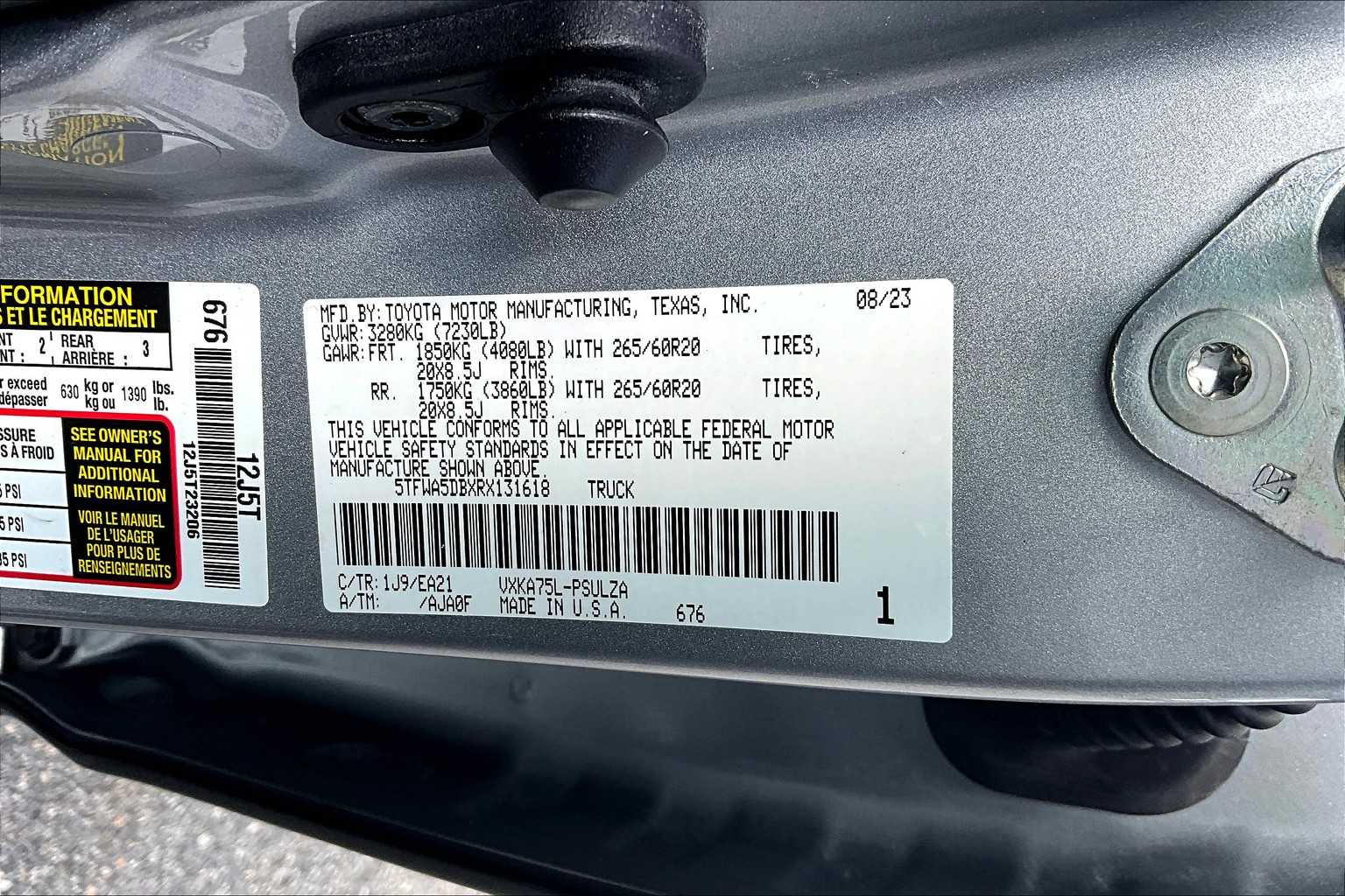 2024 Toyota Tundra Limited - Photo 37
