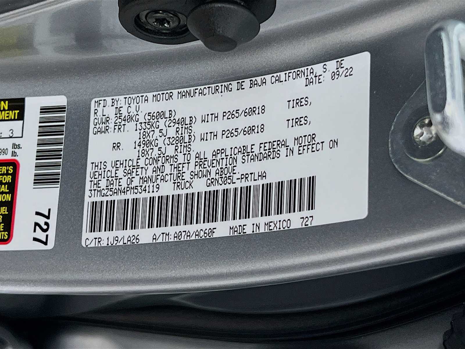 2023 Toyota Tacoma Limited - Photo 31