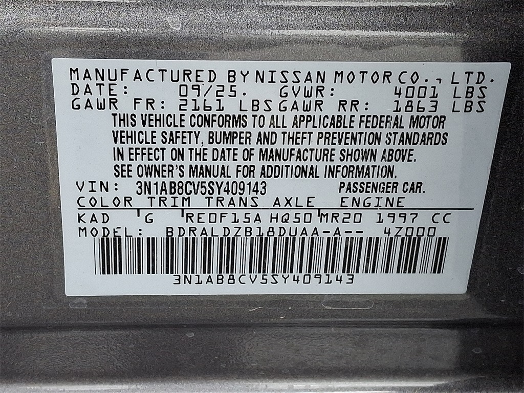 2025 Nissan Sentra SV - Photo 18