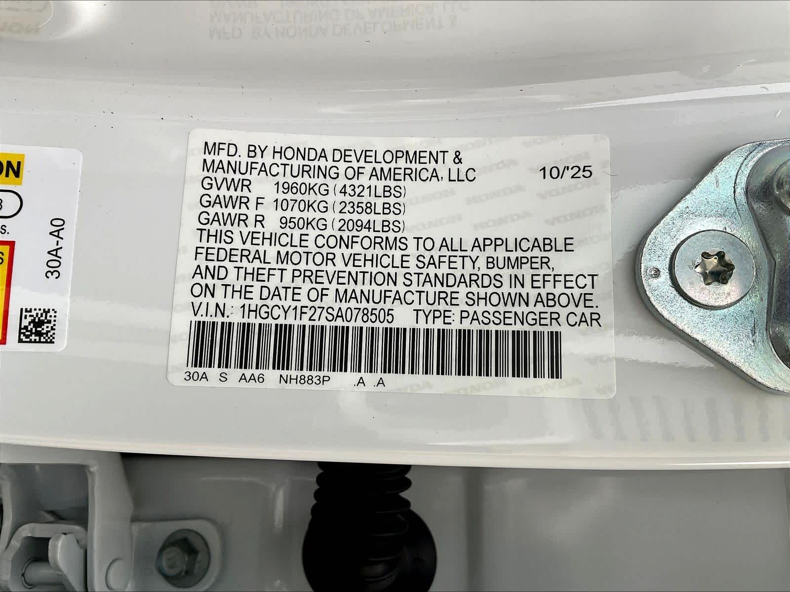 2025 Honda Accord LX - Photo 17