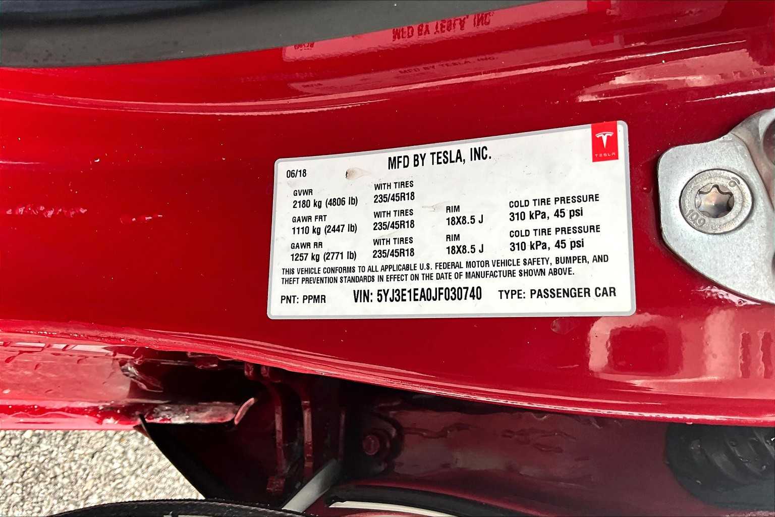 2018 Tesla Model 3 Long Range Battery - Photo 61