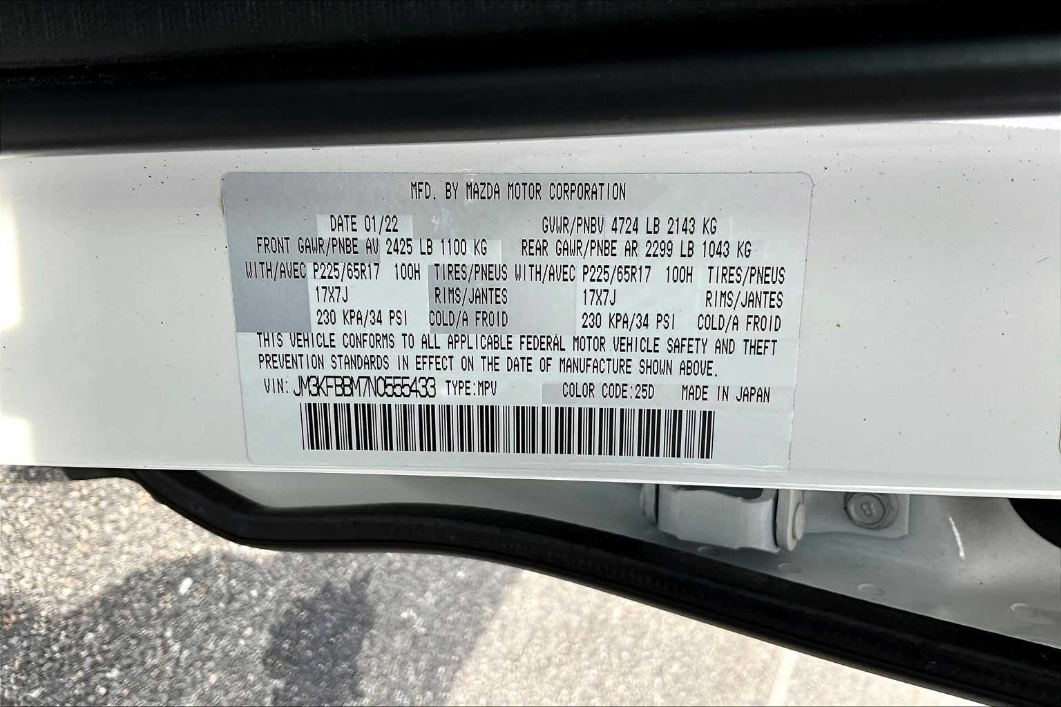 2022 Mazda CX-5 2.5 S Select Package - Photo 36