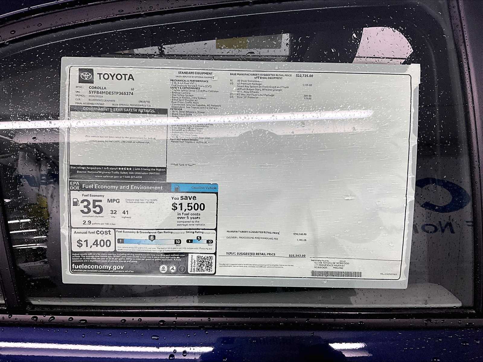 2026 Toyota Corolla LE - Photo 18