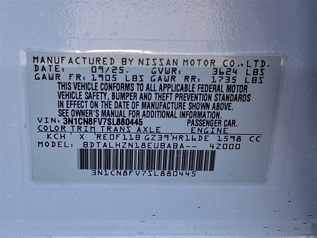 2025 Nissan Versa 1.6 SR - Photo 17
