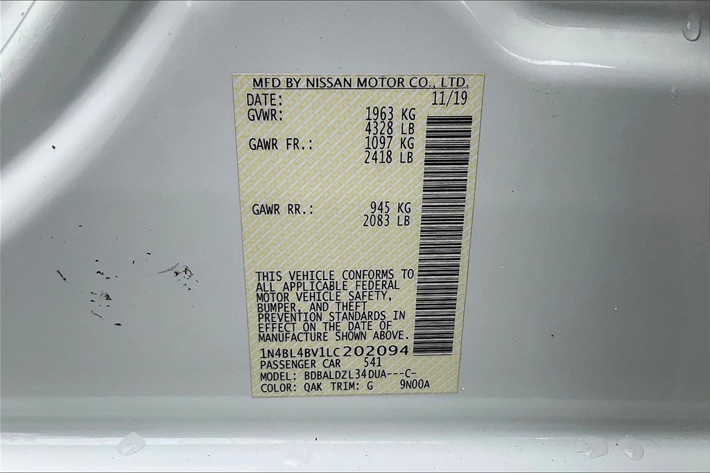 2020 Nissan Altima 2.5 S - Photo 30
