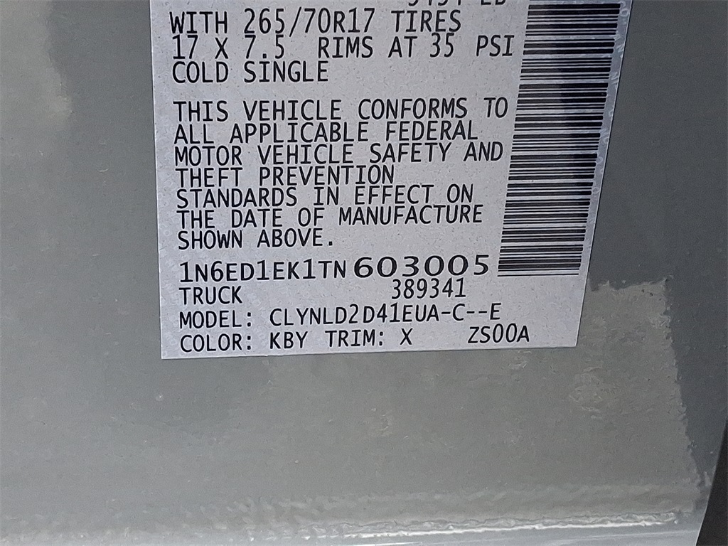 2026 Nissan Frontier PRO-4X - Photo 19