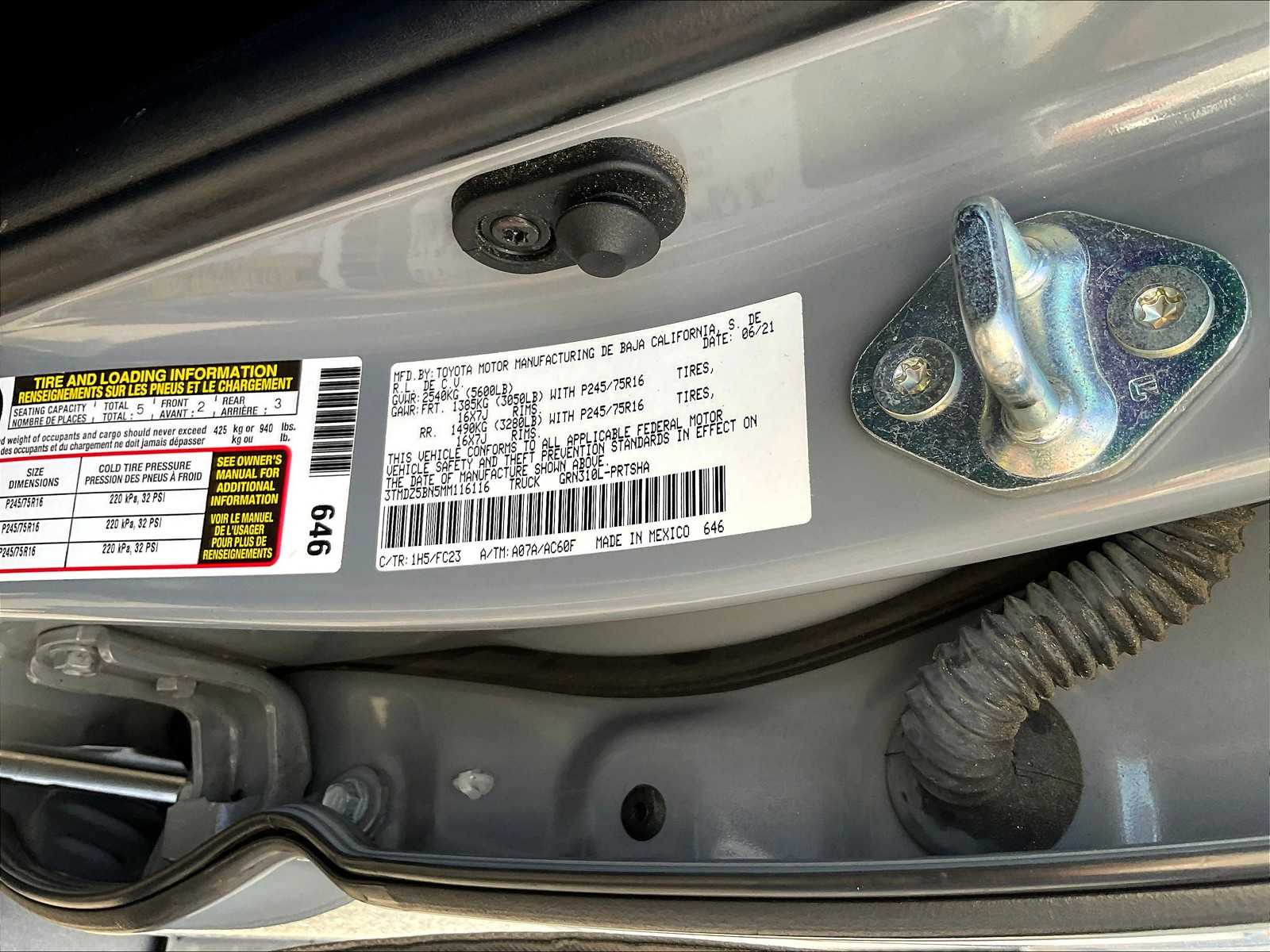 2021 Toyota Tacoma SR5 - Photo 34