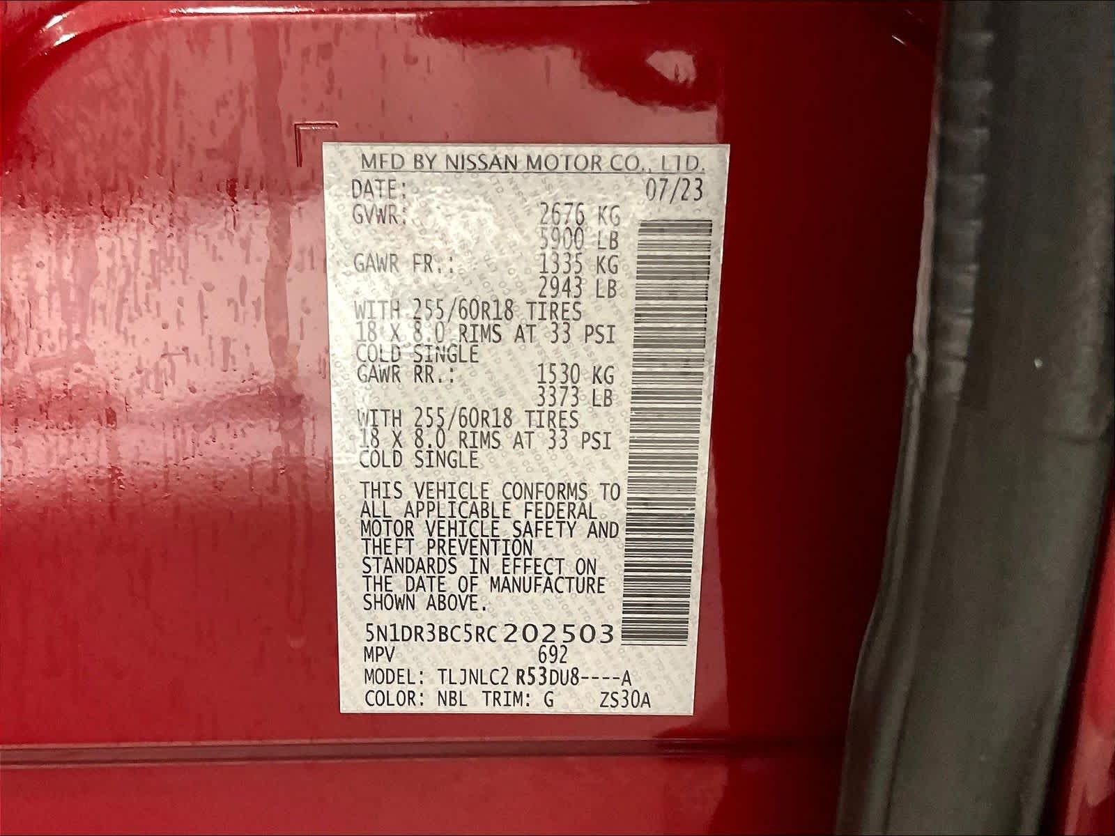 2024 Nissan Pathfinder SV - Photo 35