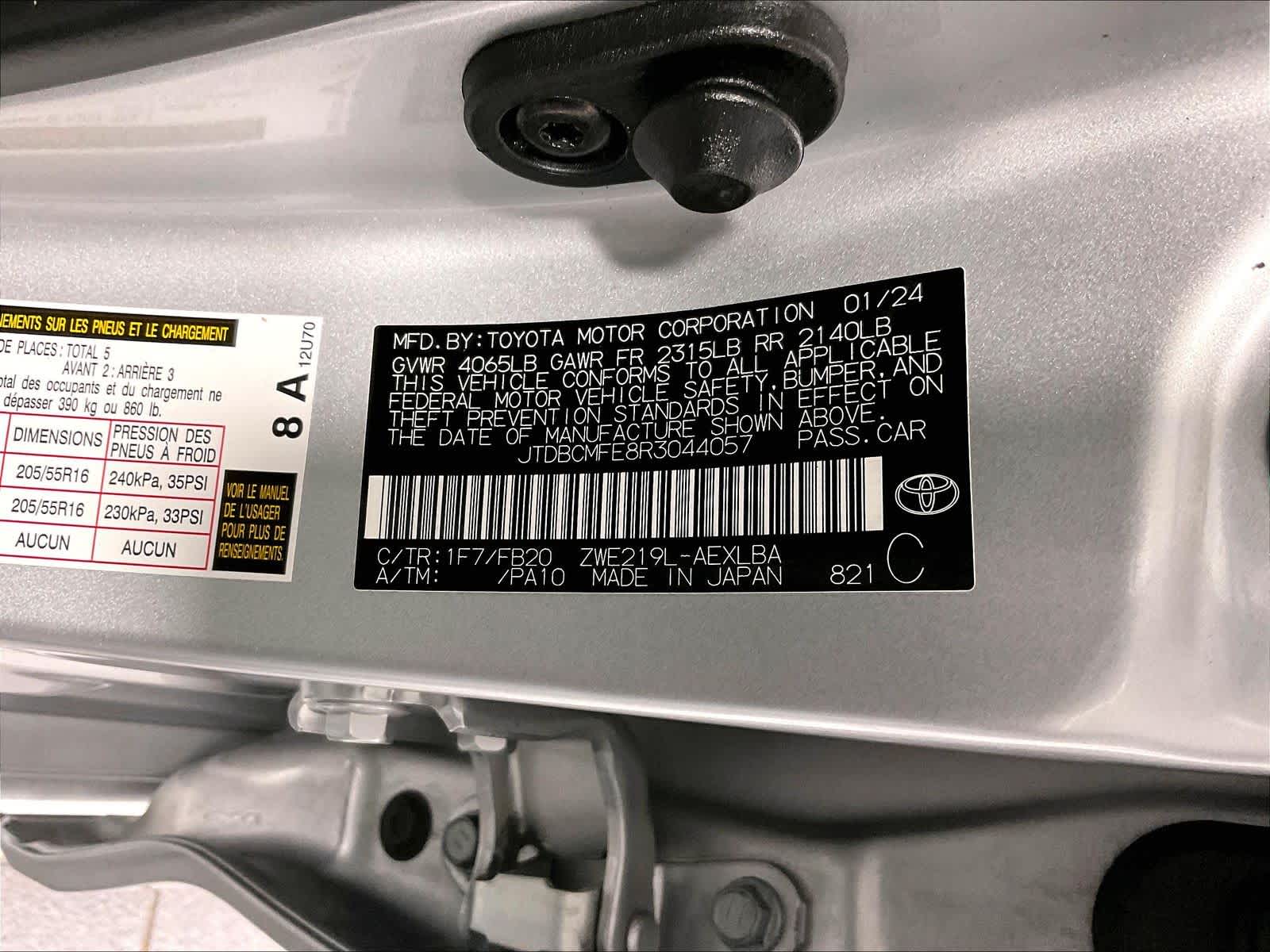 2024 Toyota Corolla Hybrid LE - Photo 34