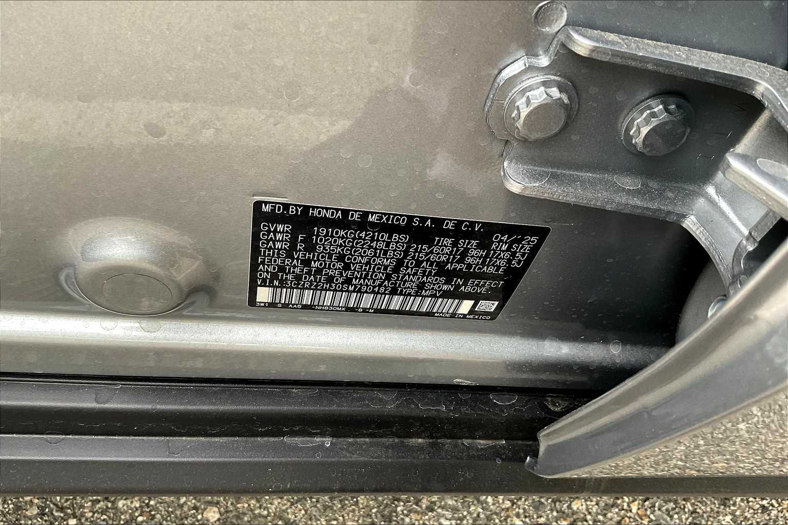 2025 Honda HR-V LX - Photo 18