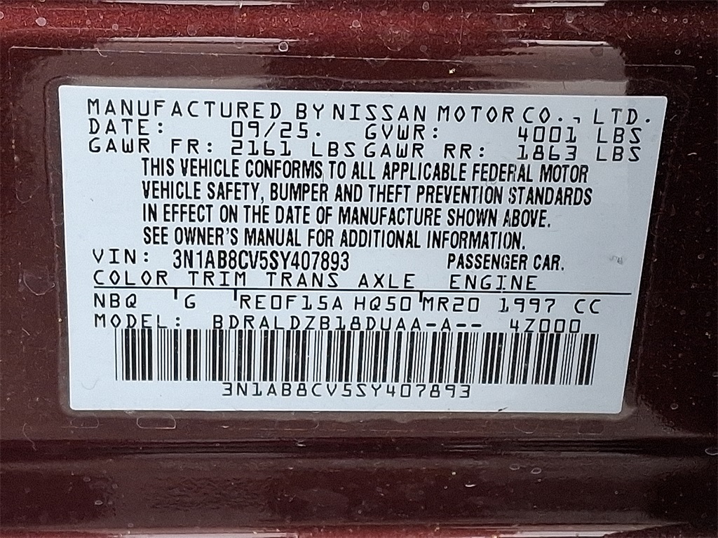 2025 Nissan Sentra SV - Photo 19