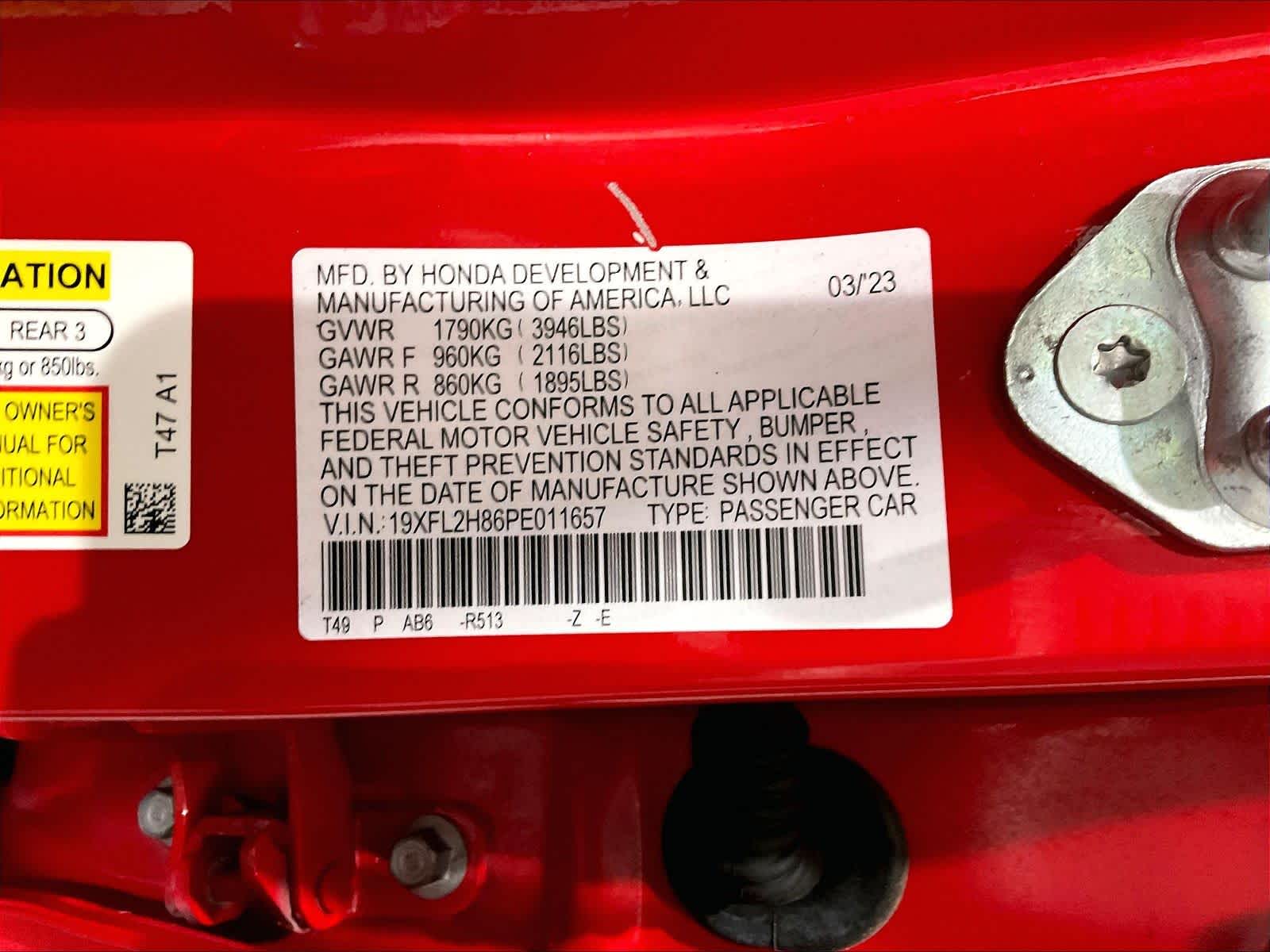 2023 Honda Civic Hatchback Sport - Photo 33