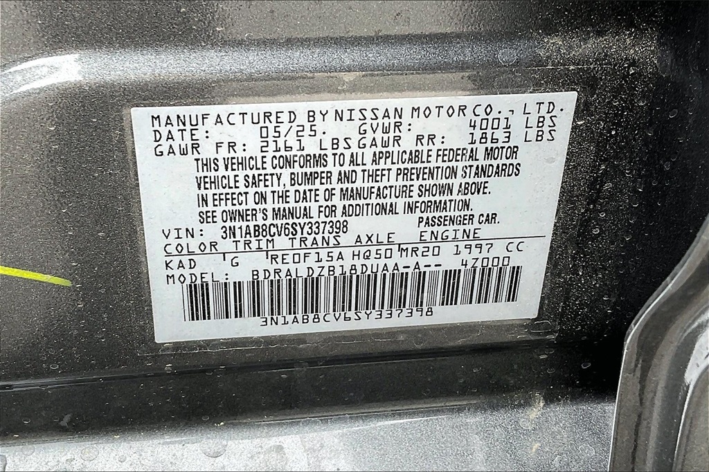 2025 Nissan Sentra SV - Photo 16