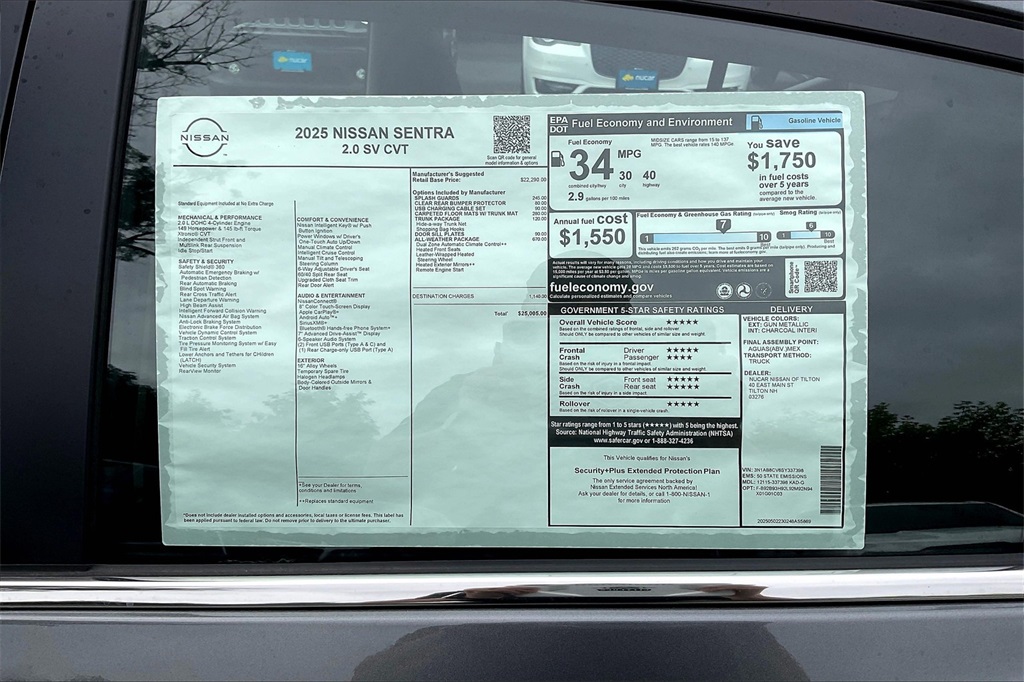 2025 Nissan Sentra SV - Photo 17