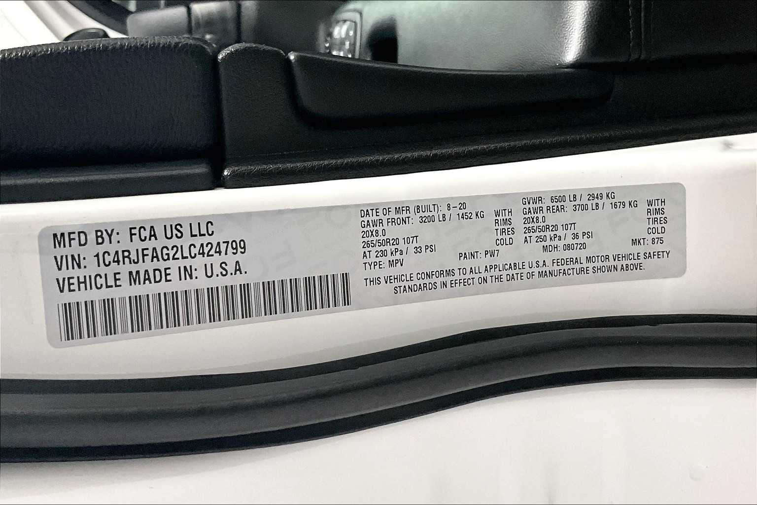2020 Jeep Grand Cherokee Altitude - Photo 36
