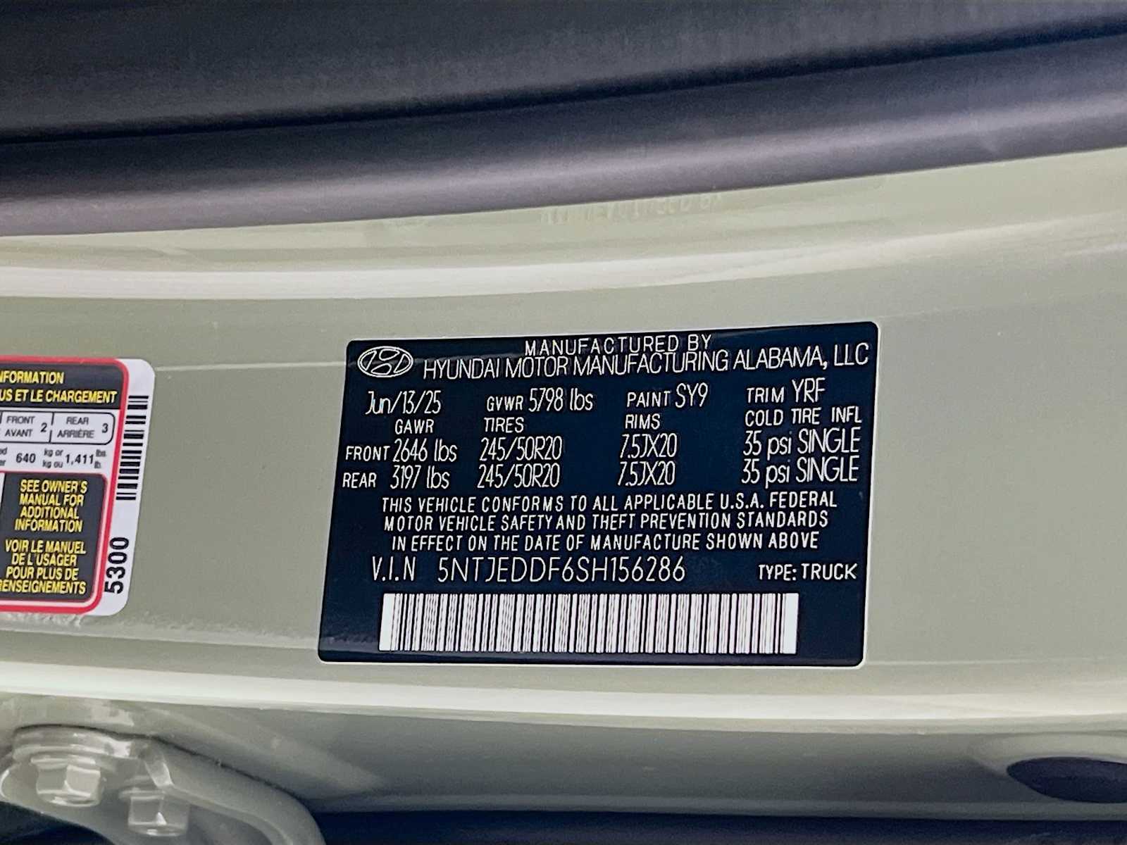 2025 Hyundai Santa Cruz Limited - Photo 21
