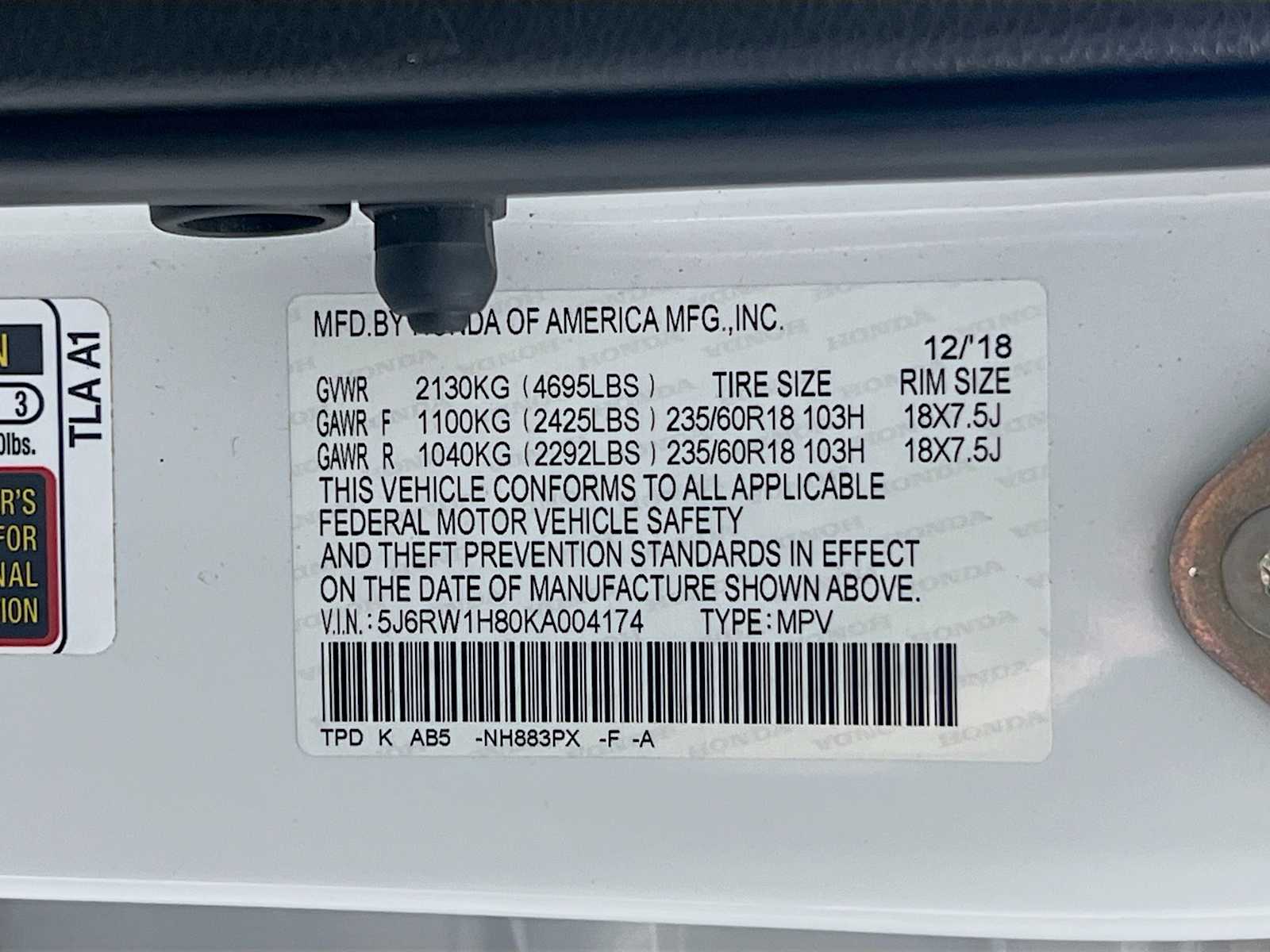 2019 Honda CR-V EX-L - Photo 33