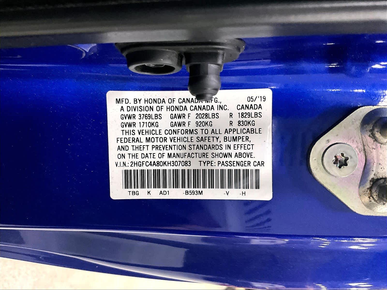 2019 Honda Civic Sport - Photo 6