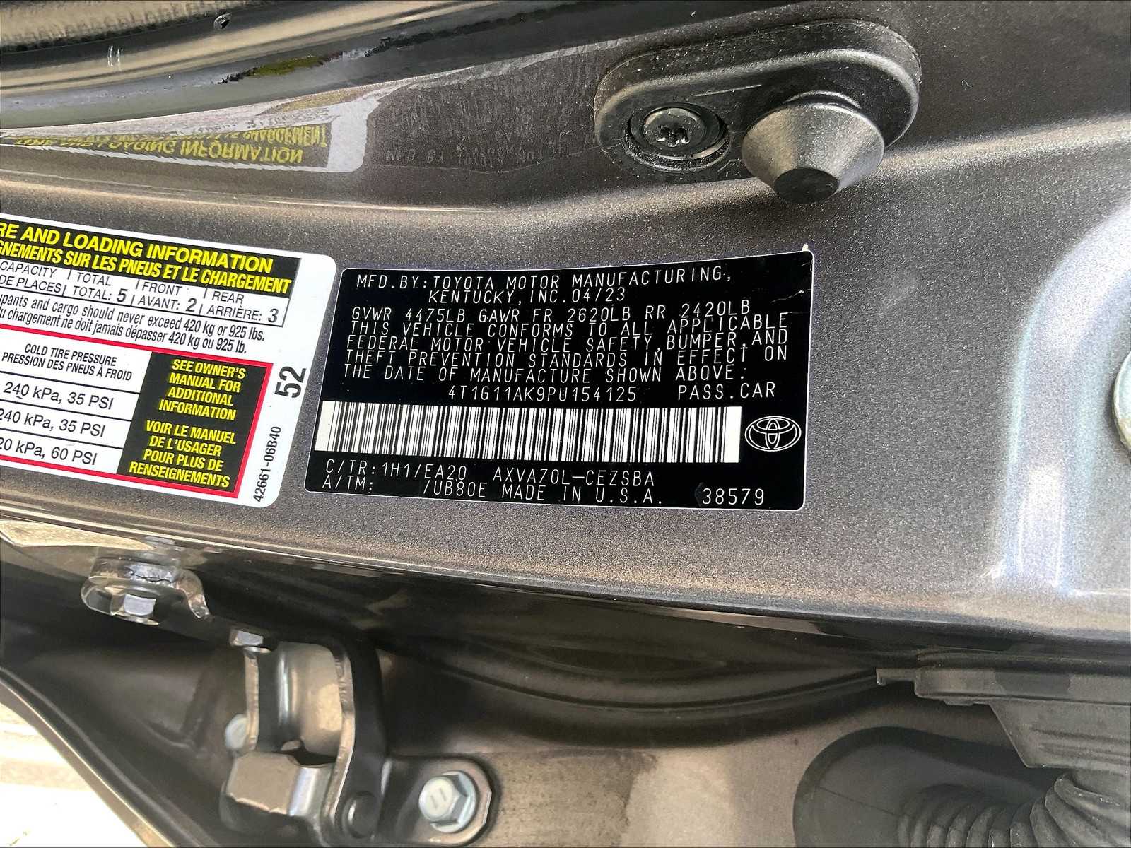 2023 Toyota Camry SE - Photo 35