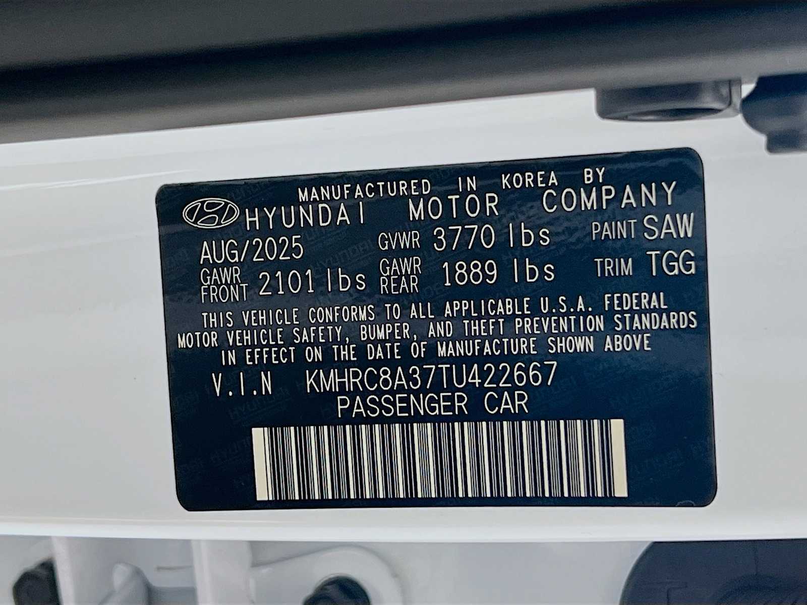 2026 Hyundai Venue SEL - Photo 19