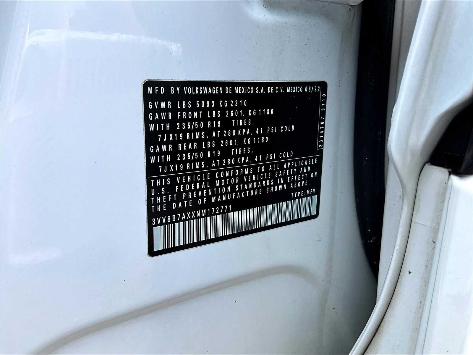 2022 Volkswagen Tiguan SE R-Line Black - Photo 35