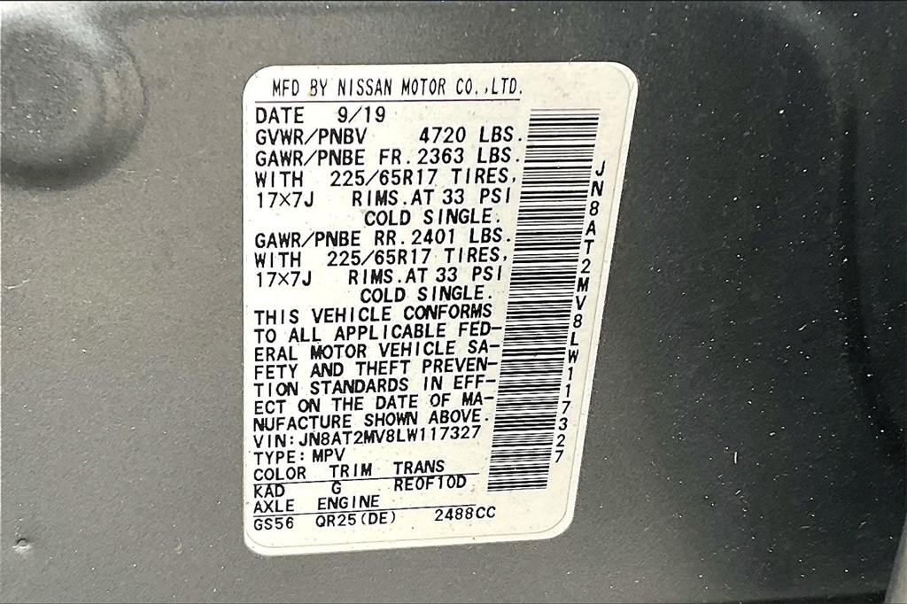 2020 Nissan Rogue SV - Photo 30